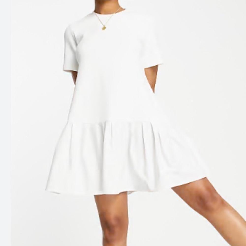 ASOS Elegant light gray A-Line Dress size 2